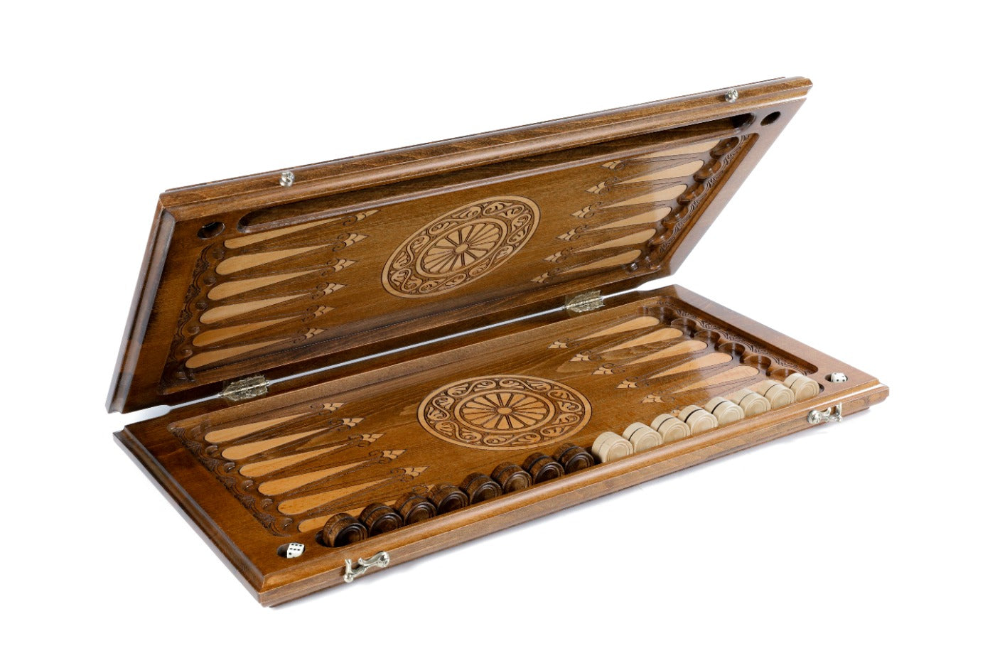 Backgammon Board - Pomegranate Wooden Design