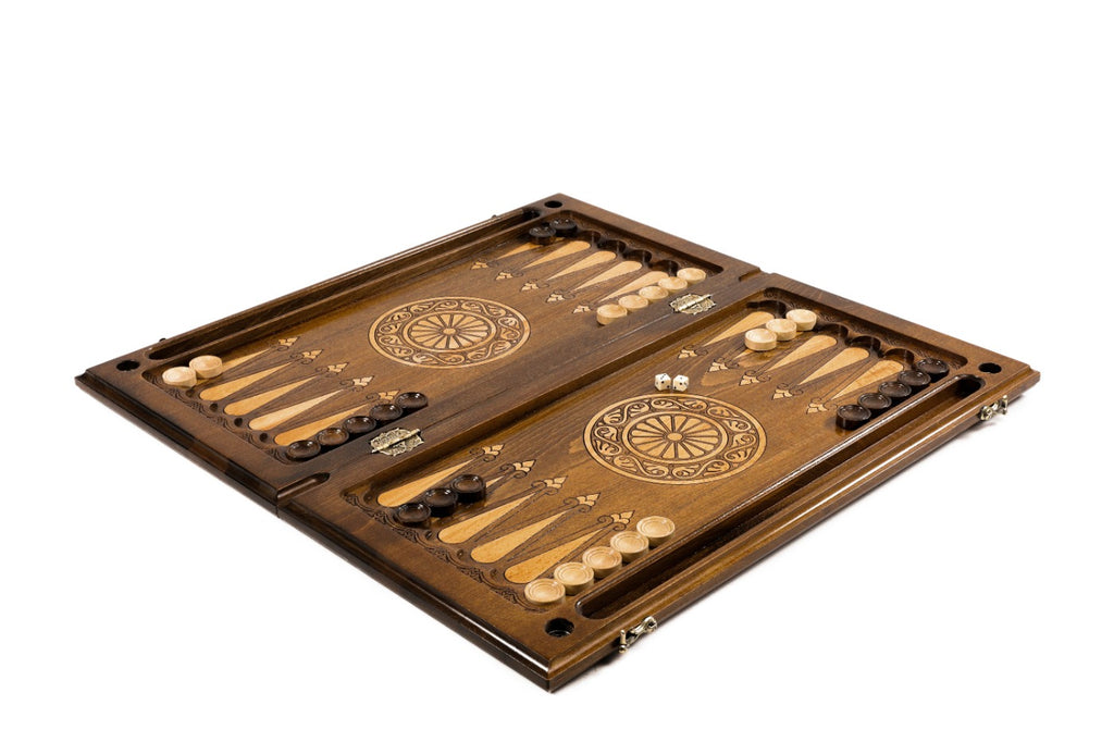 Interior view of the open board highlighting the mirror-polished professional surface.