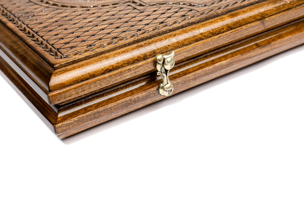 Backgammon Board - Pomegranate Wooden Design