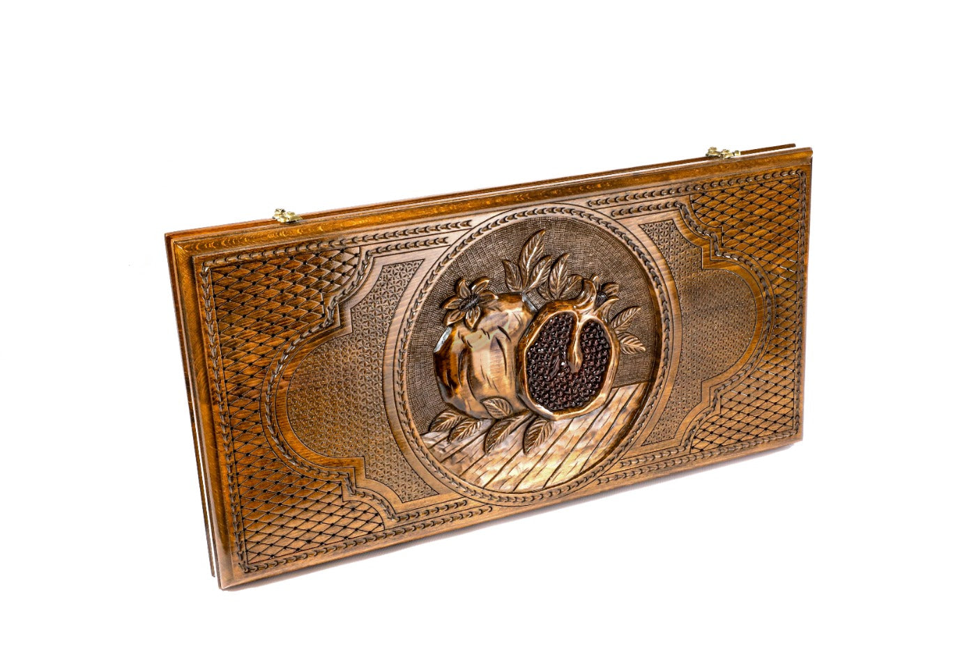 Backgammon Board - Pomegranate Wooden Design