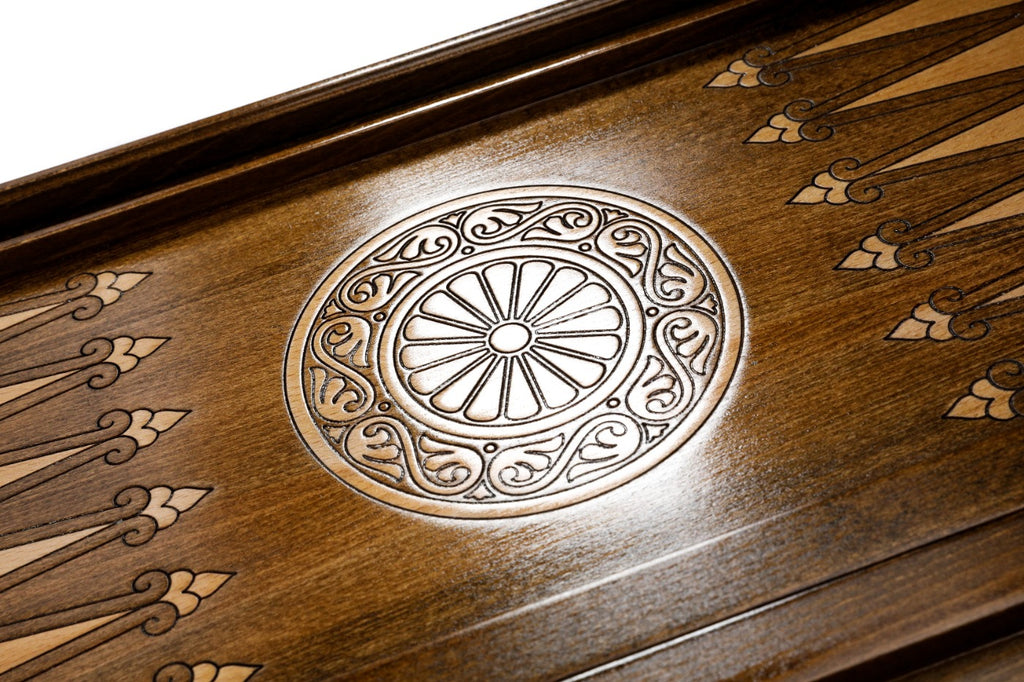 Backgammon Board - Pomegranate Wooden Design