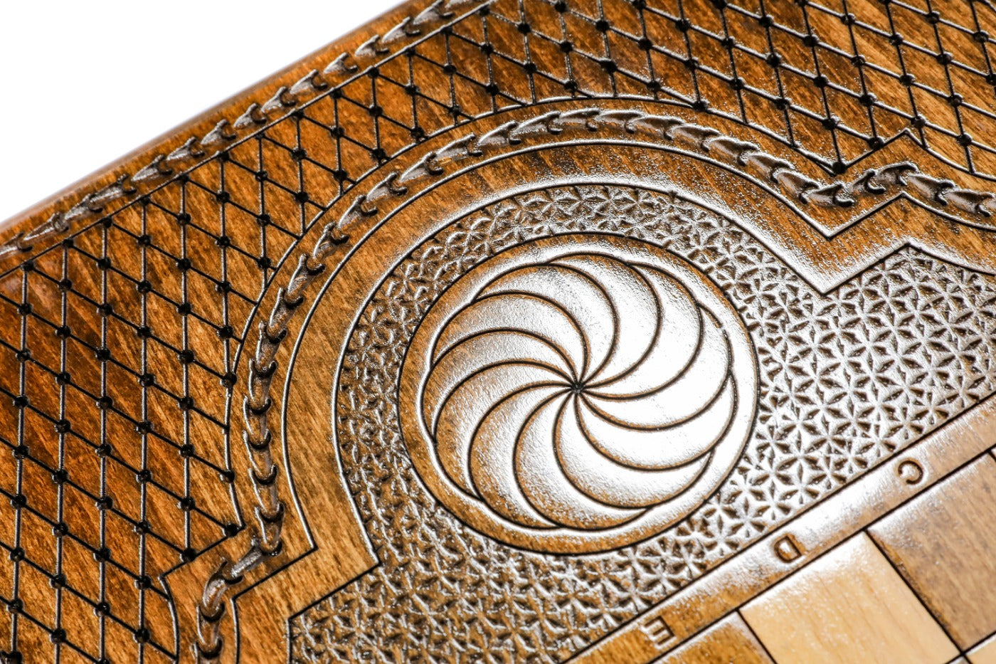 Backgammon Board - Pomegranate Wooden Design
