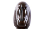 Rhinoceros sculpture hand carved by Hrachya Ohanyan — angle view