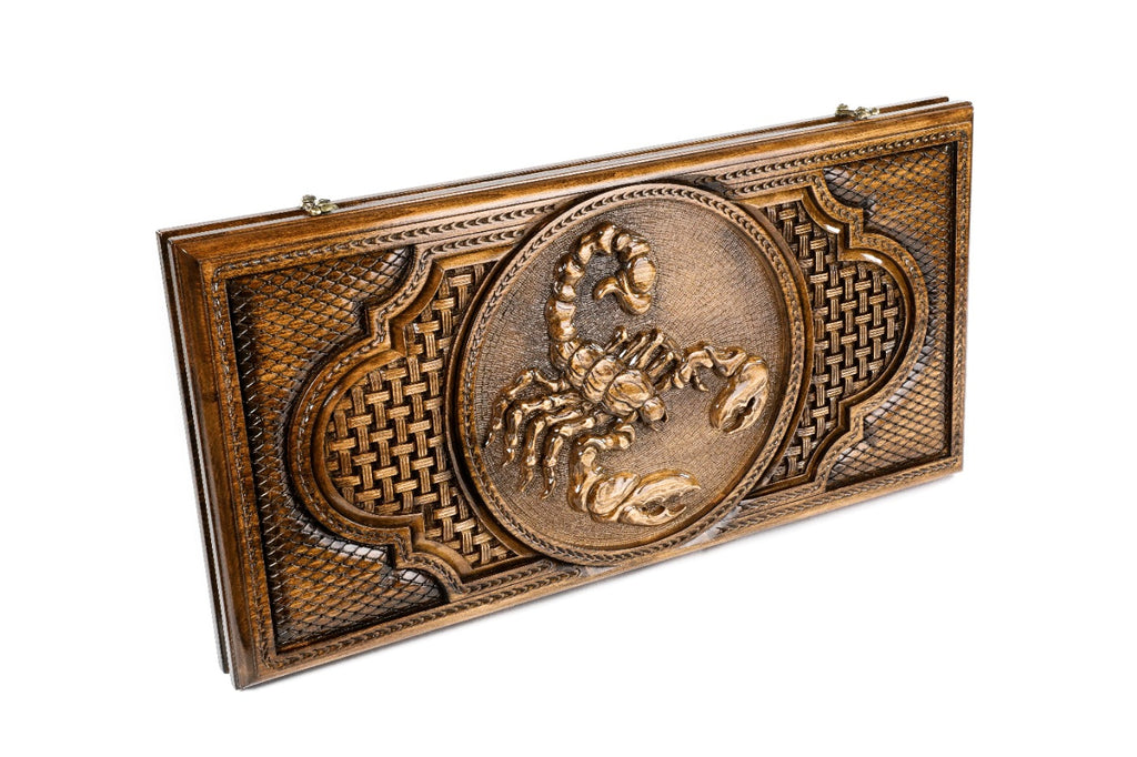Backgammon Board - Scorpio Zodiac Sign - Unumperfectus
