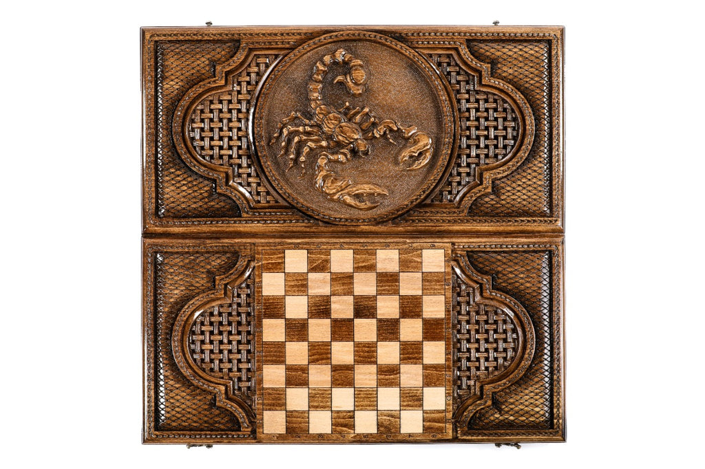 Backgammon Board - Scorpio Zodiac Sign - Unumperfectus