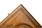 Garni Geghard backgammon board - detail of the wood grain and finish
