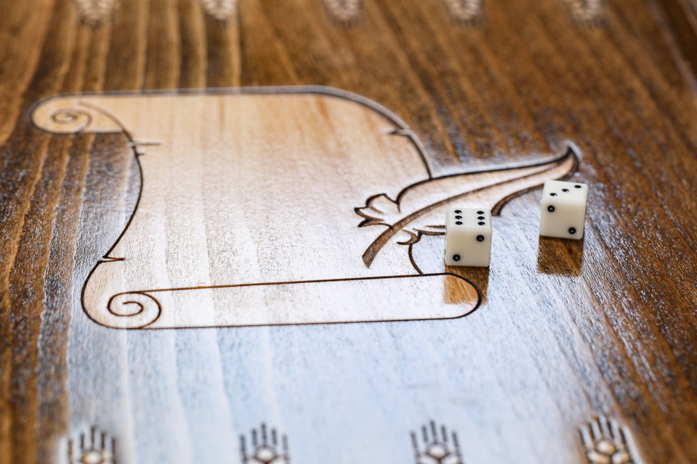 Backgammon Board - Armenian Alphabet