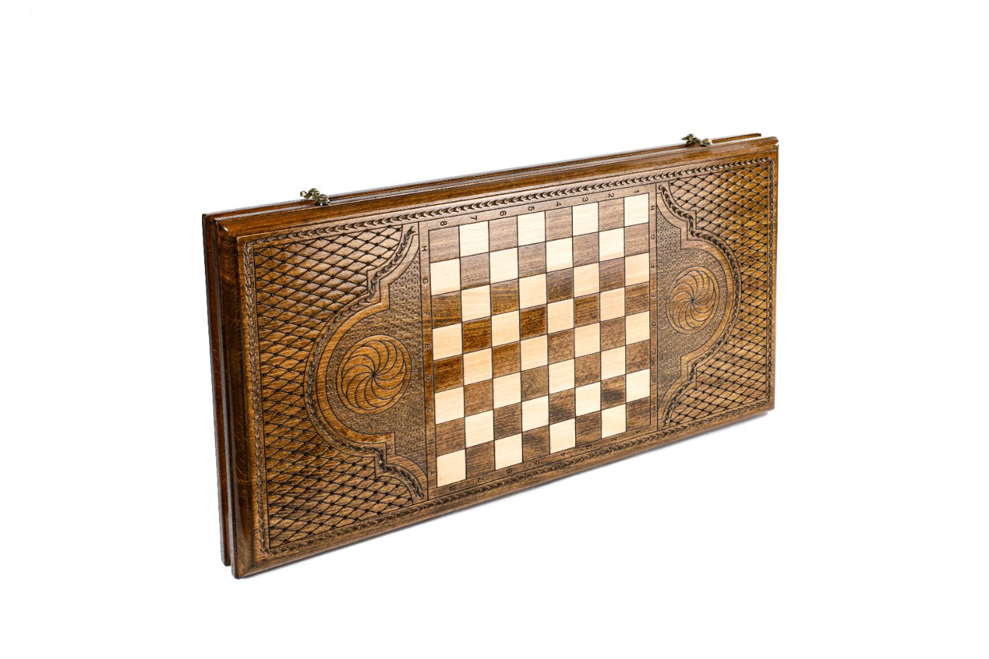 Backgammon Board - Assyrian Logo - Unumperfectus