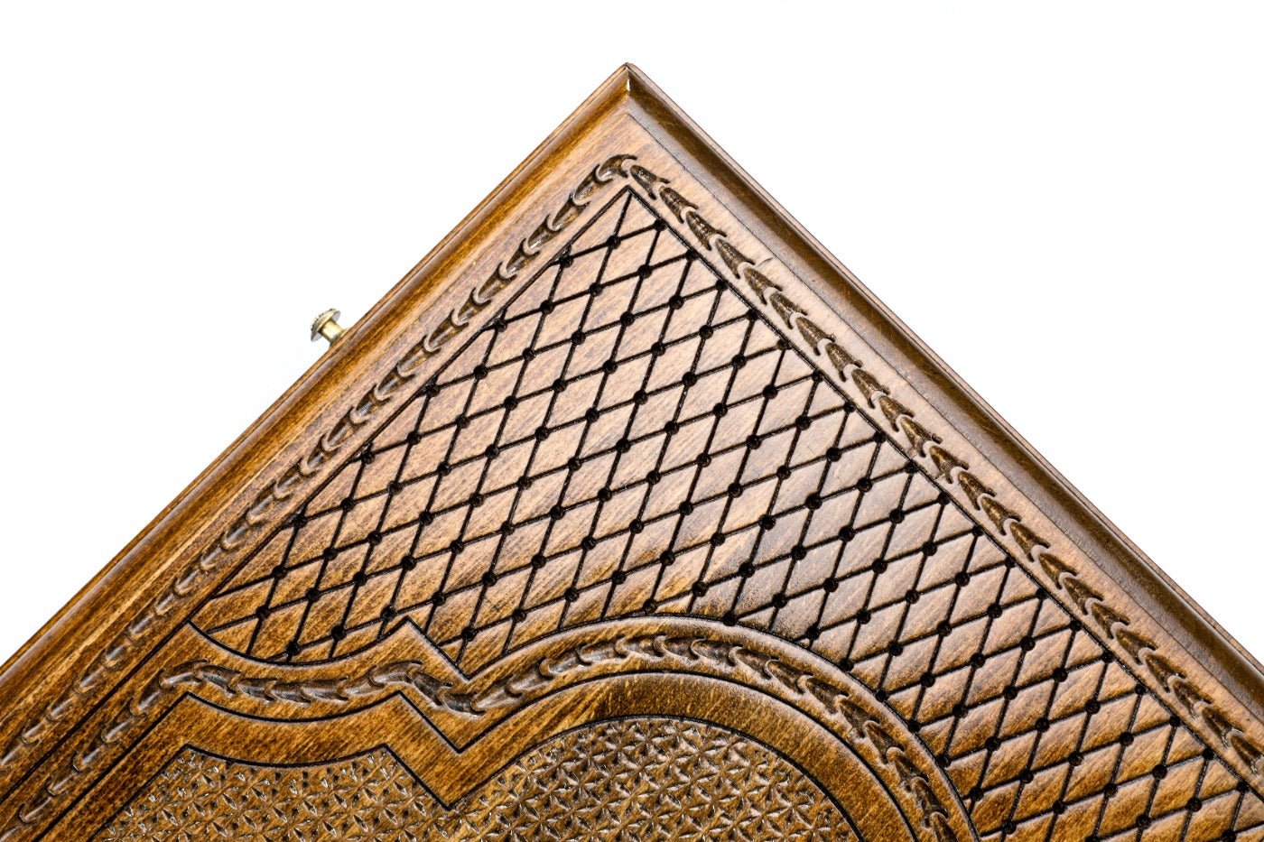 Backgammon Board - Assyrian Logo - Unumperfectus
