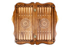 Hayastan Khor Virap backgammon board - angled view