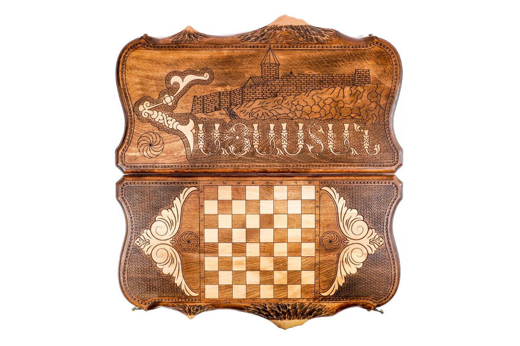 Backgammon Board - Hayastan Khor Virap - Unumperfectus