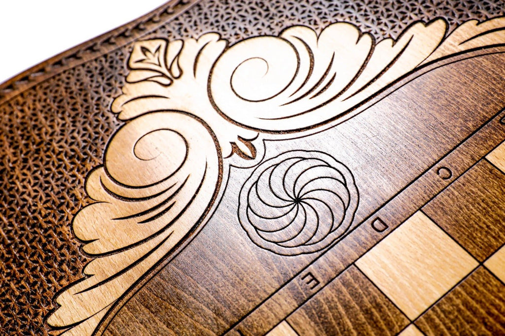 Backgammon Board - Hayastan Khor Virap - Unumperfectus
