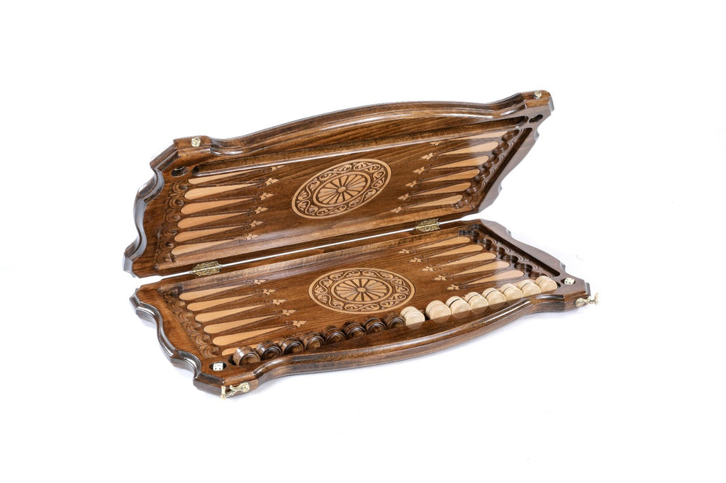 Backgammon Board - Octagram Geometric