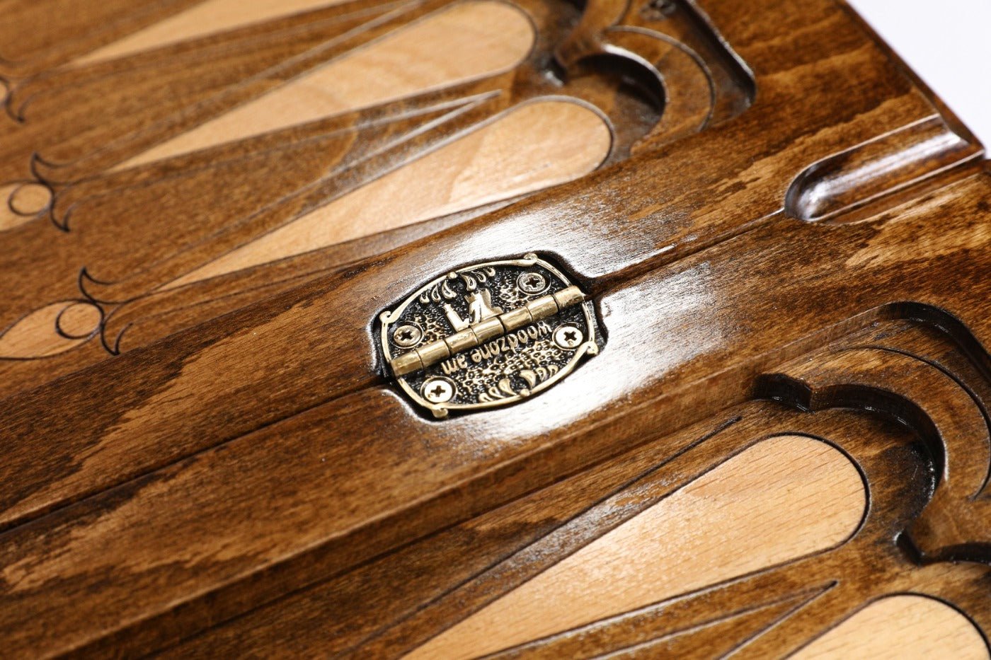 Armenian Carved Classic Backgammon Board Church of St. Gayane 23.6" | 60 cm - Unumperfectus
