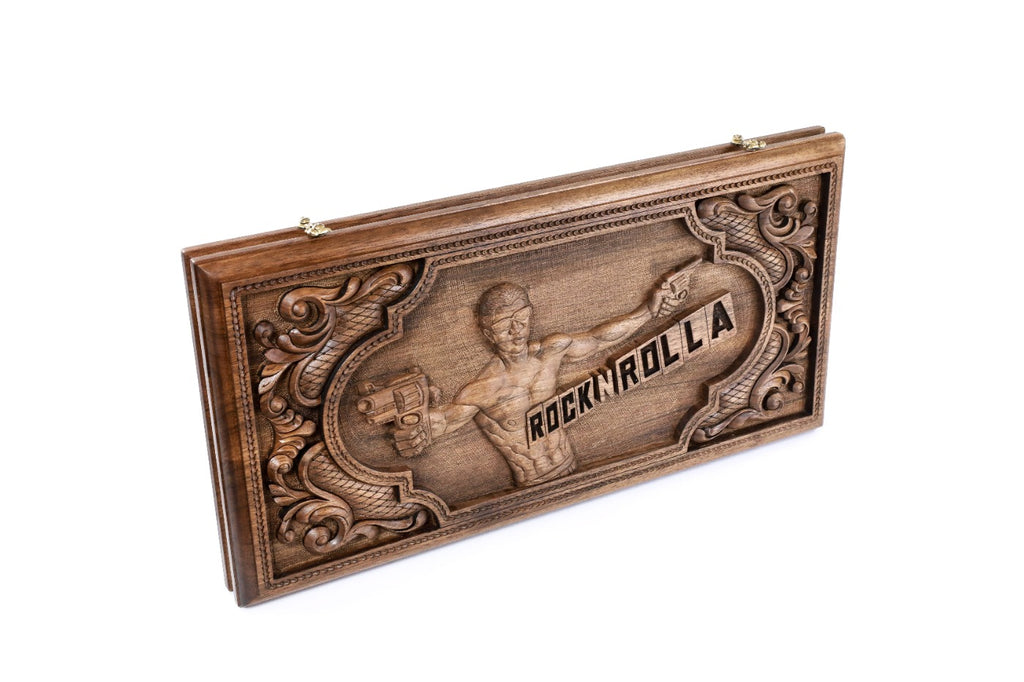 Backgammon Board - RocknRolla One Real RocknRolla
