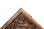 RocknRolla backgammon board - side profile showing the craftsmanship