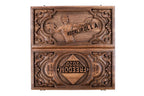RocknRolla backgammon board in wood by Hrachya Ohanyan