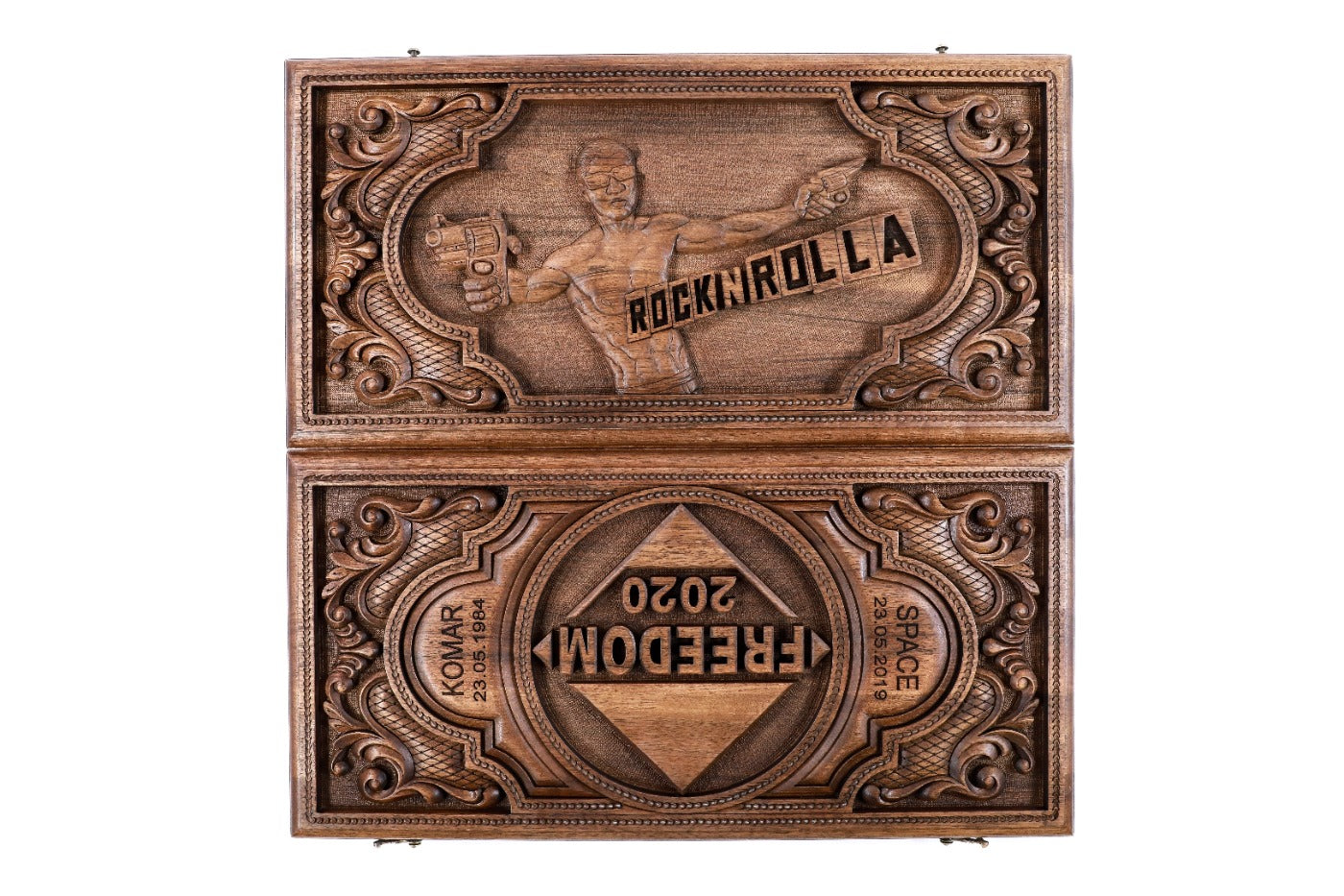 Backgammon Board - RocknRolla One Real RocknRolla