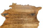 Wooden map of Armenia and Artsakh, 31.5" × 23.6" / 80 × 60 cm — full view