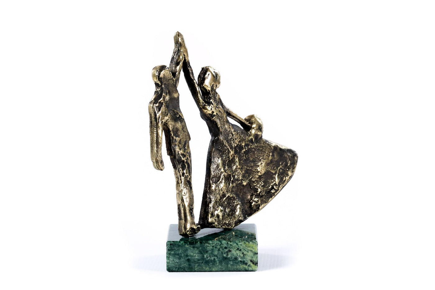 Bronze Wedding Waltz sculpture — detail view