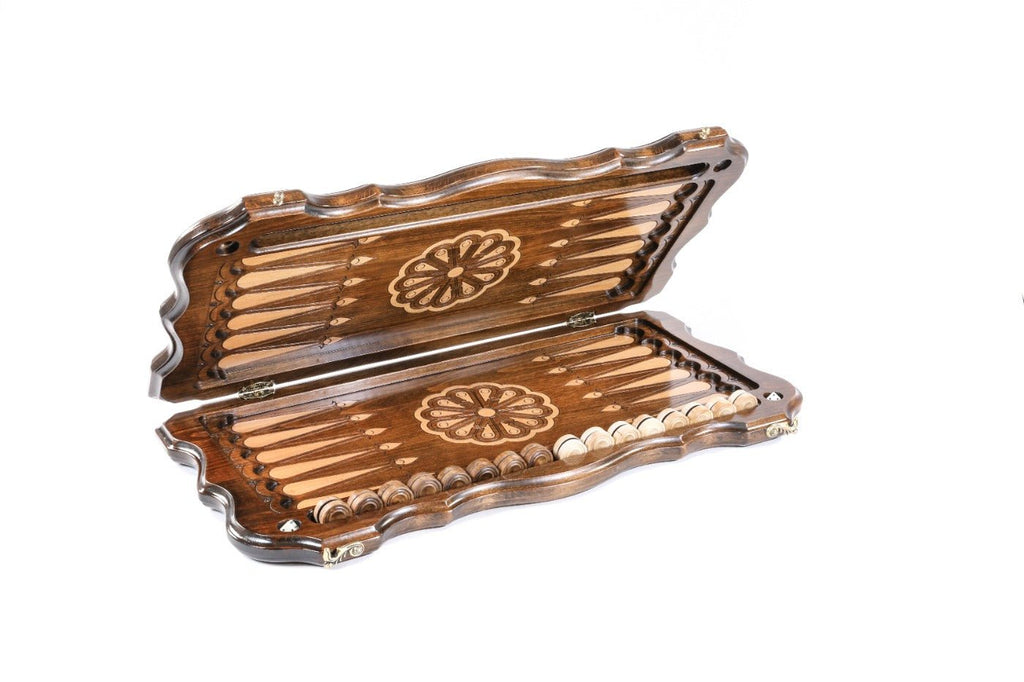 Armenian Classic Backgammon Board Church of St. Hripsime 23.6" | 60 cm - Unumperfectus