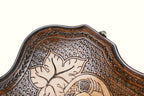 Armenian Classic Church of St. Hripsime backgammon board - close-up of the carved design