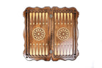 Armenian Classic Church of St. Hripsime backgammon board - angled view