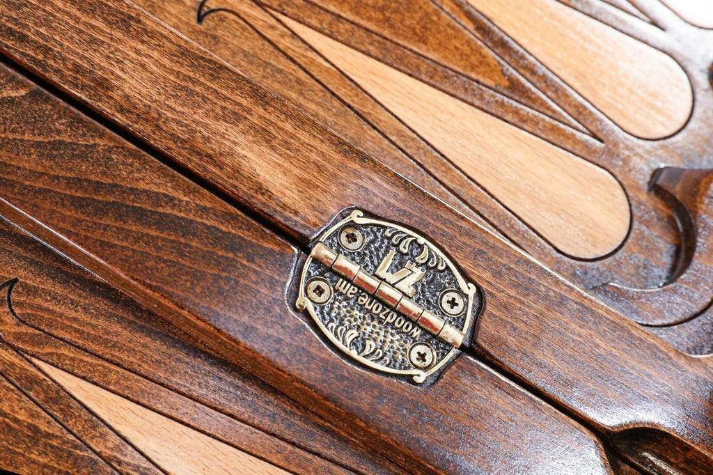 Armenian Classic Backgammon Board Church of St. Hripsime 23.6" | 60 cm - Unumperfectus