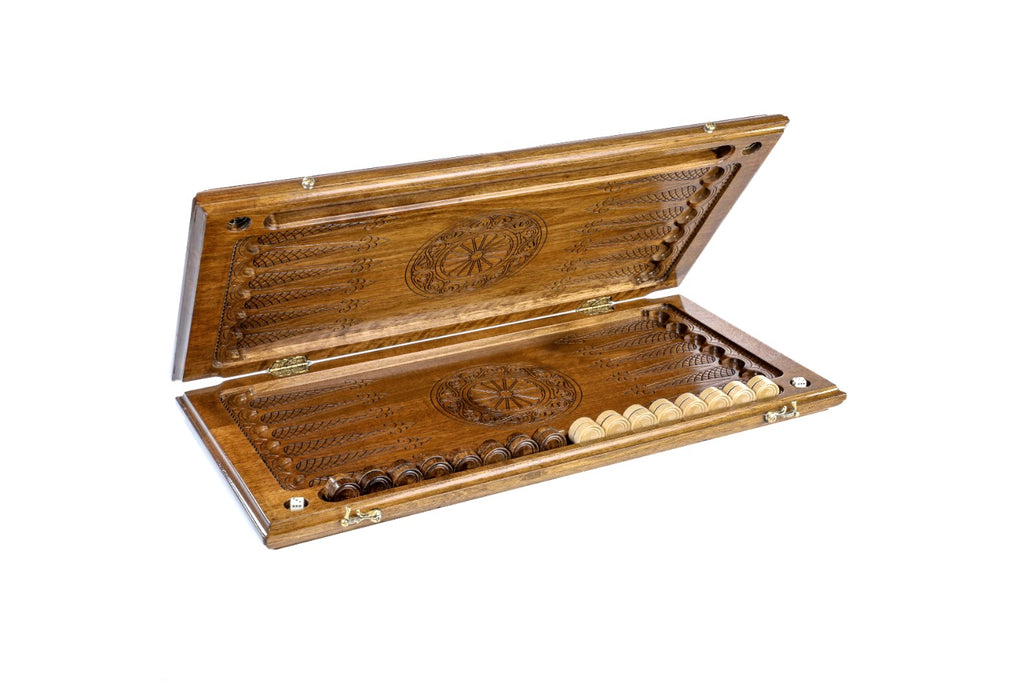 Backgammon Board - Coat of Arms of Armenia - Unumperfectus