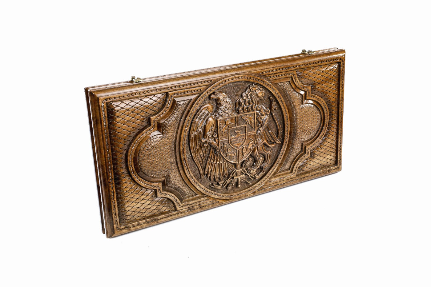 Backgammon Board - Coat of Arms of Armenia - Unumperfectus