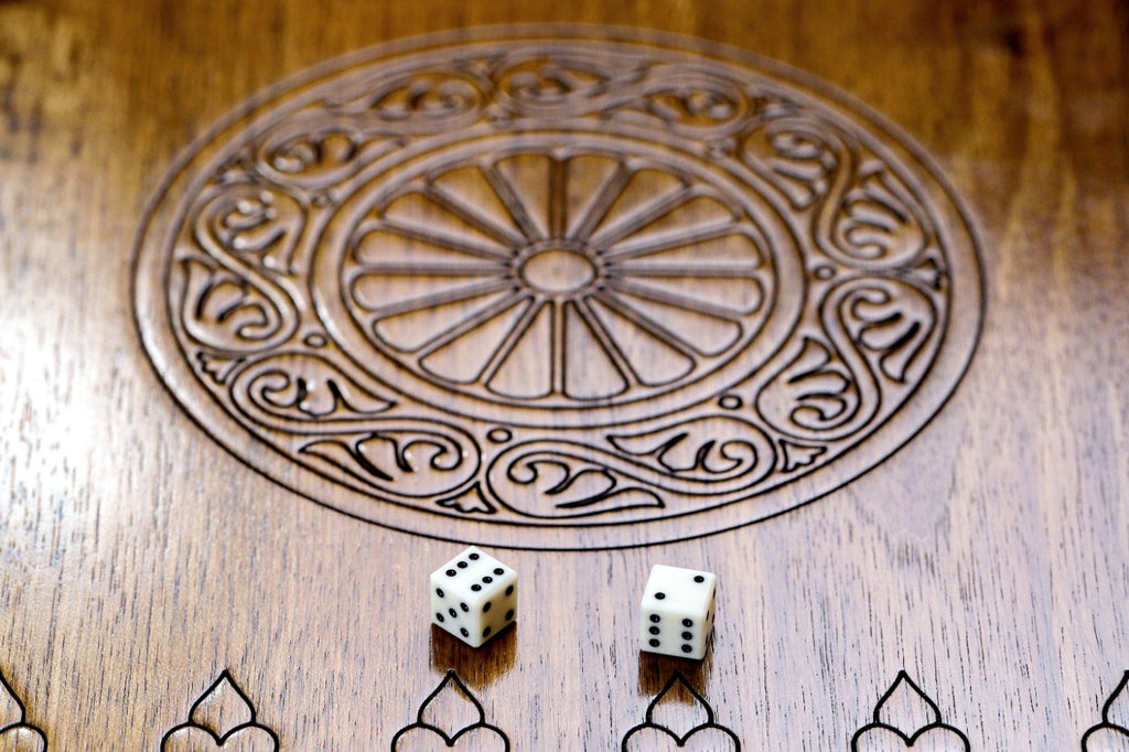 Backgammon Board - Coat of Arms of Armenia - Unumperfectus