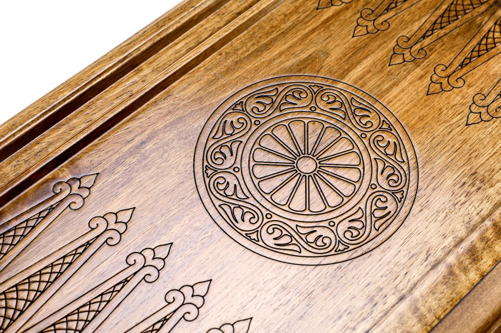 Backgammon Board - Coat of Arms of Armenia - Unumperfectus
