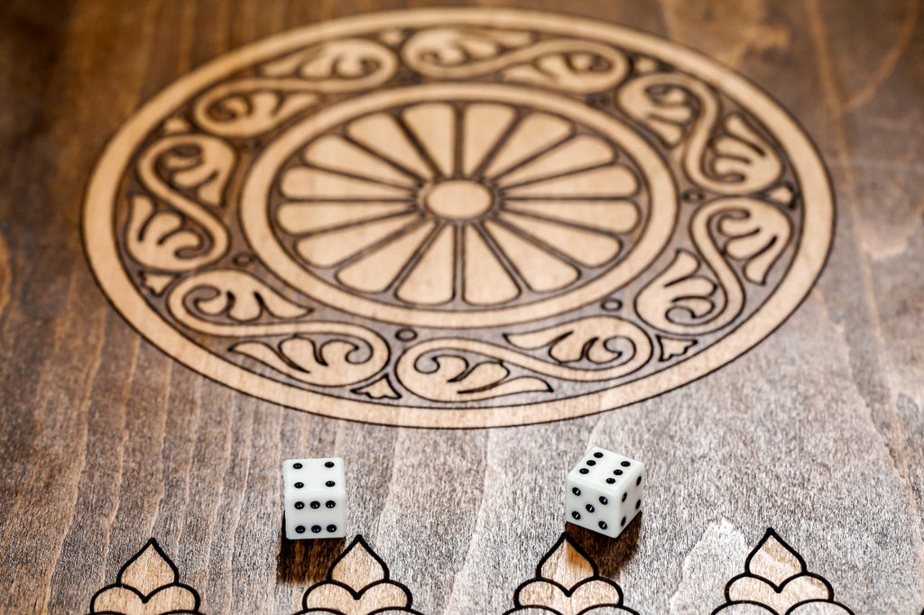 Backgammon Board - Mount Ararat Complex Peaks