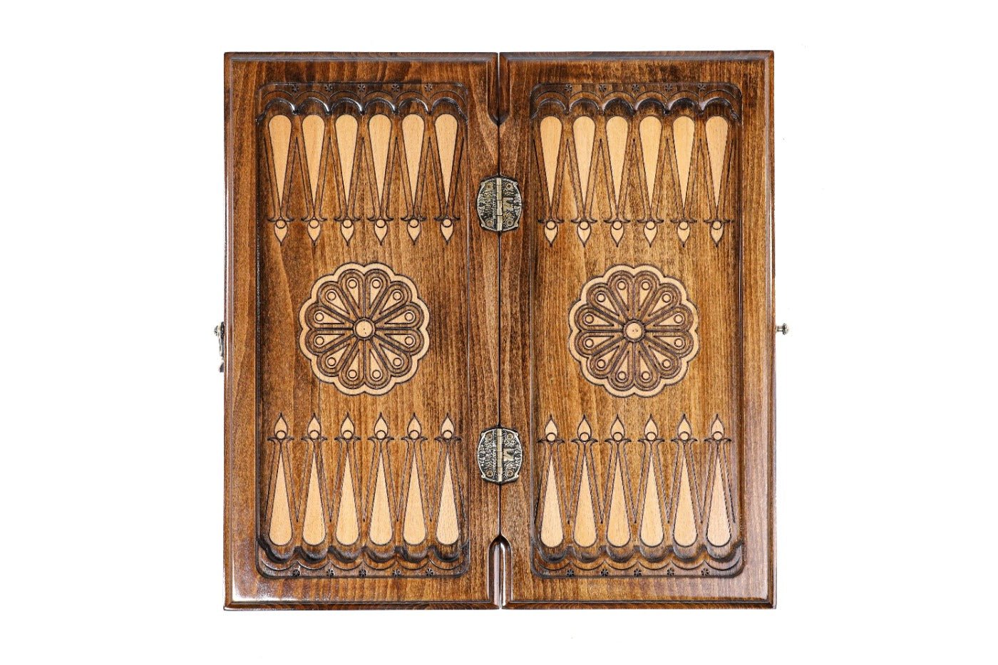 Wooden Classic Backgammon Board 15.7" | 40 cm - Unumperfectus