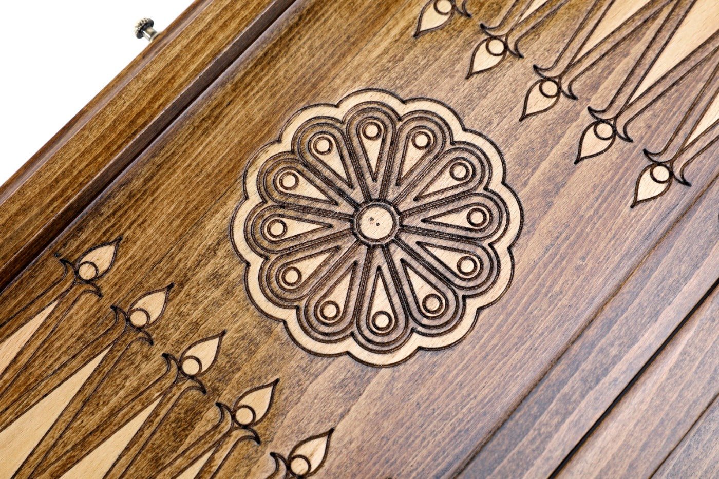 Wooden Classic Backgammon Board 15.7" | 40 cm - Unumperfectus