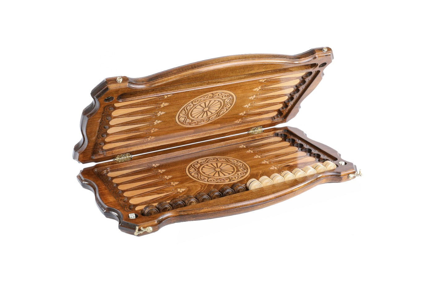 Backgammon Board - Armenia & Russia Dual Coat of Arms