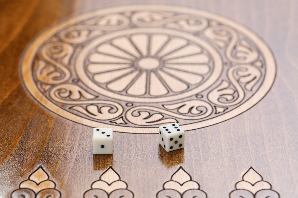 Backgammon Board - Armenia & Russia Dual Coat of Arms