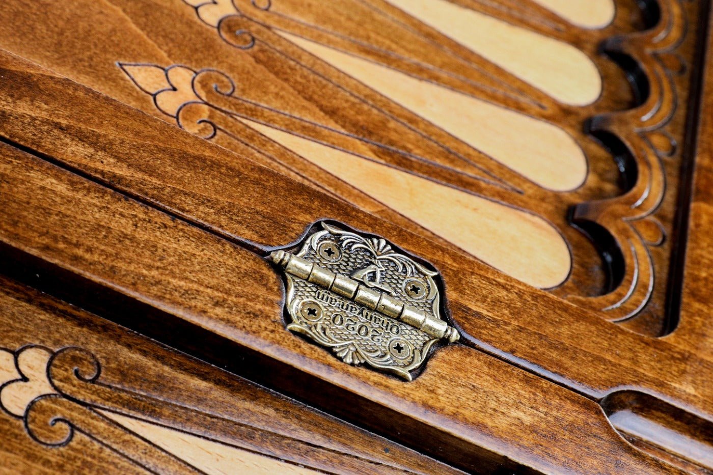 Backgammon Board - Armenia & Russia Dual Coat of Arms - Unumperfectus