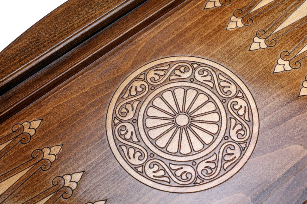 Backgammon Board - Armenia & Russia Dual Coat of Arms