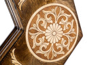 Ornamental for Three Players backgammon board - carrying case and accessories