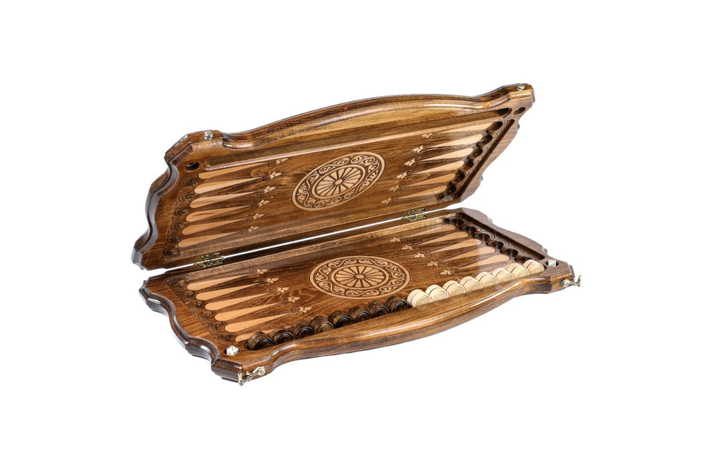 Backgammon Board - Armenia & Russia Dual Coat of Arms