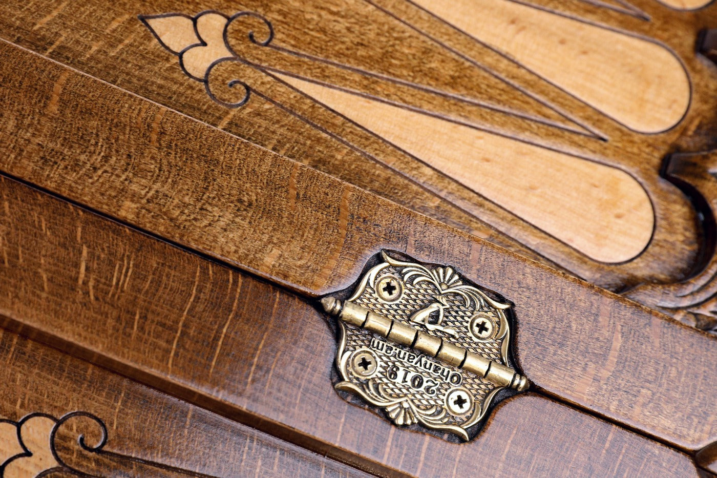Backgammon Board - Armenia & Russia Dual Coat of Arms
