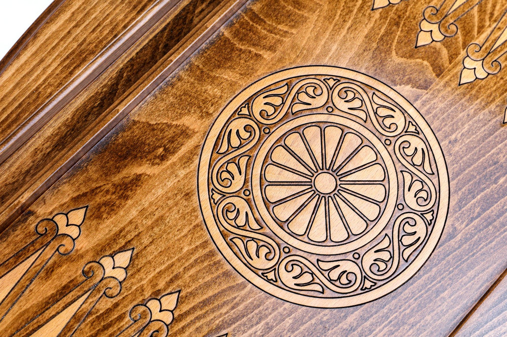 Backgammon Board - Armenia & Russia Dual Coat of Arms