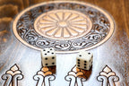 Backgammon Board - Mount Ararat Classic Wooden Design - Unumperfectus
