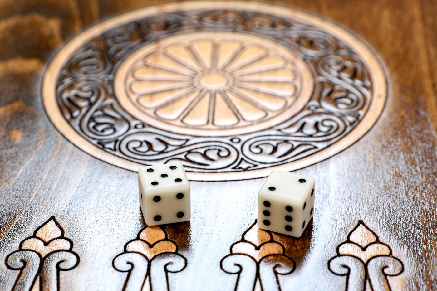 Backgammon Board - Mount Ararat Classic Wooden Design