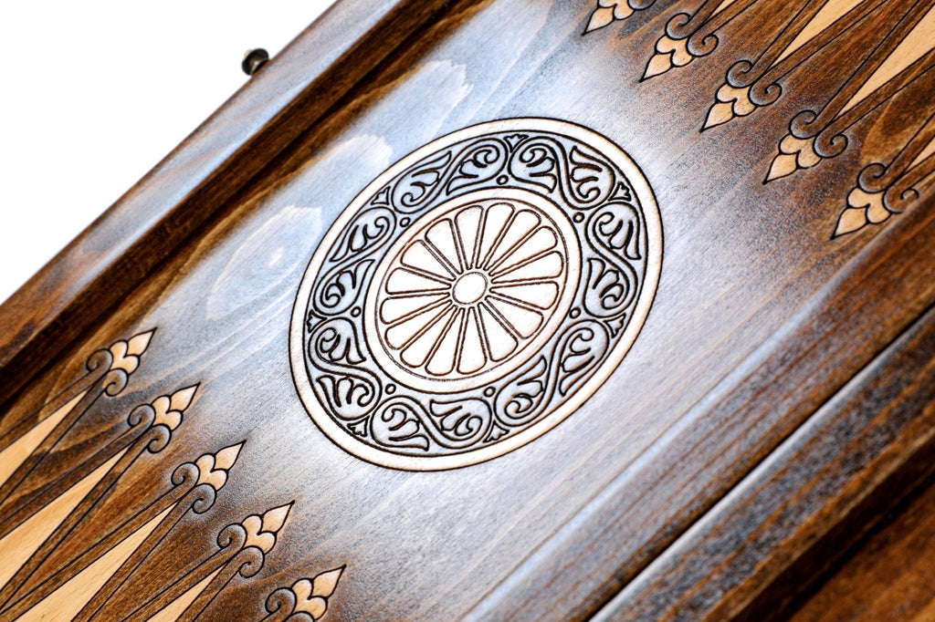 Backgammon Board - Mount Ararat Classic Wooden Design
