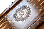 Backgammon Board - Mount Ararat Classic Wooden Design - Unumperfectus
