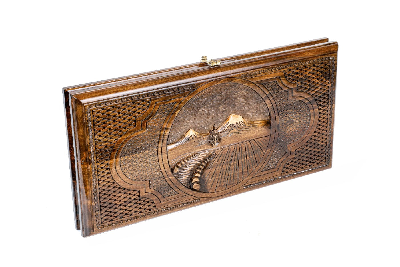 Backgammon Board - Mount Ararat Classic Wooden Design
