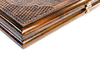 Backgammon Board - Mount Ararat Classic Wooden Design - Unumperfectus