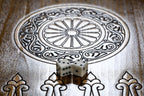 Backgammon Board - Armenian Eternity Wooden Design - Unumperfectus